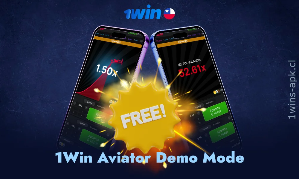 Aviator 1win ofrece demo con créditos gratis